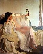 William Orpen The Eastern Gown painting